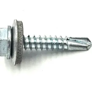 Hatlapfejű, önfúró lemezcsavar+EPDM alátét 5,5x32 - DIN7504K